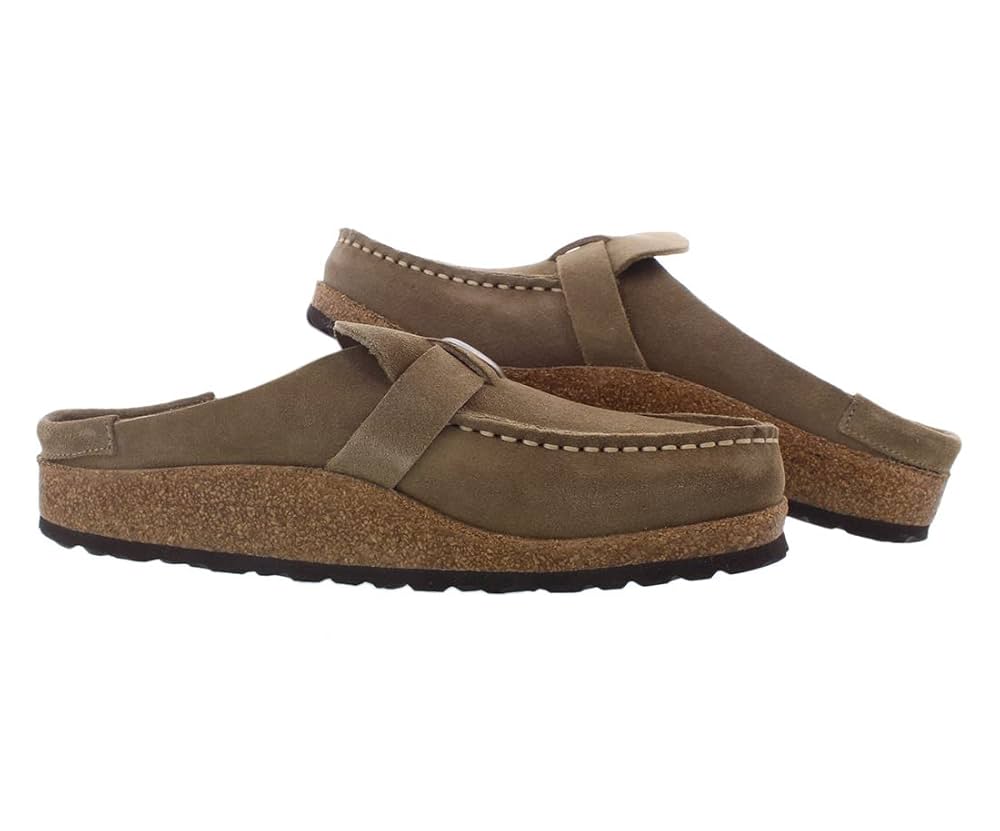BIRKENSTOCK Buckley Suede Clogs Sandals ☆バックリー Women's Birkenstock Womens Buckley Suede Leather Clogs - Regular